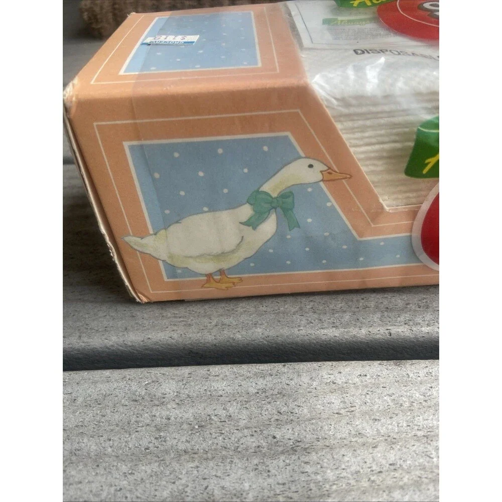 Scott Towels Disposable Hand Towels NEW Vintage 1987 50 Ct GOOSE Cottagecore